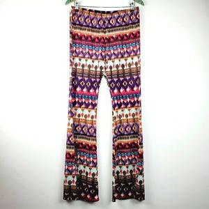 Wrangler Tie Dye Palazzo Bell Bottom Pants Lg NWOT